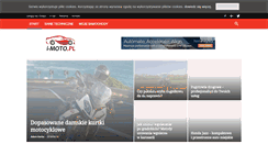 Desktop Screenshot of i-moto.pl